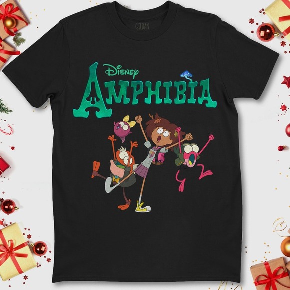 Disney Channel Amphibia Funny T-shirt Unisex T-Shirt For Men Women Hoodie - Picture 1 of 2